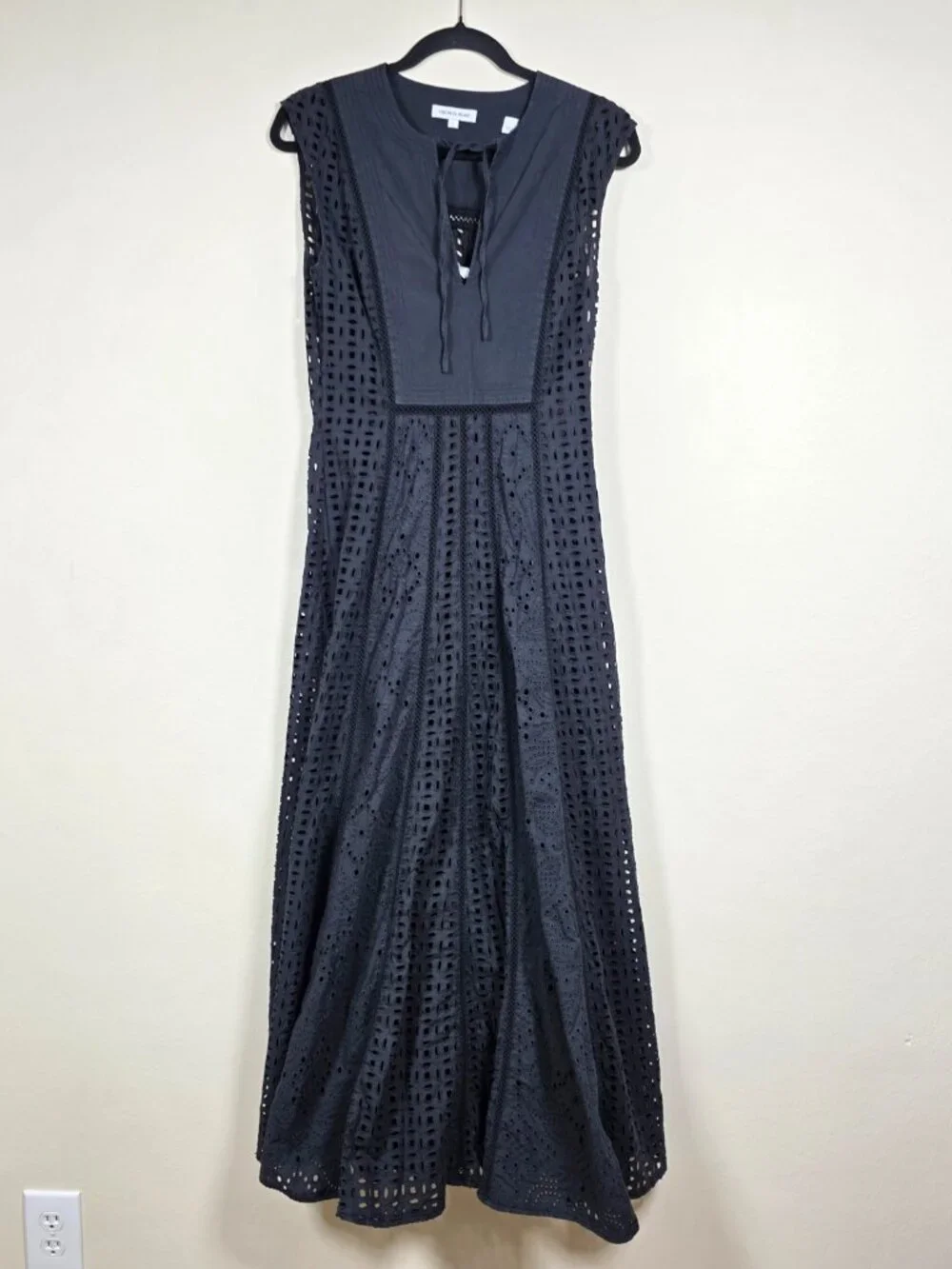 Veronica Beard Alina Dress 100% Cotton Size 2 MSRP $698 - Picture 5 of 12